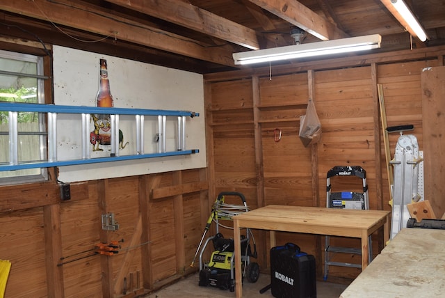 view of storage