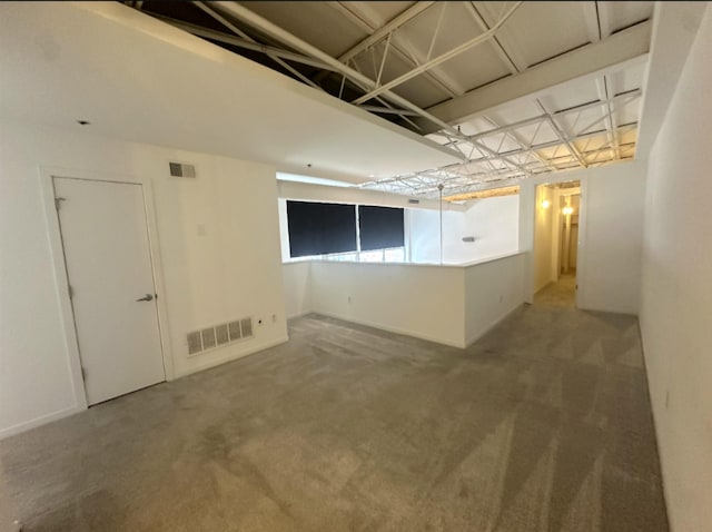 415 S Front St Unit 120, Memphis, TN 38103 - below grade area featuring visible vents and carpet floors