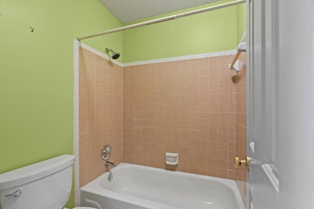 full bath featuring shower / washtub combination and toilet