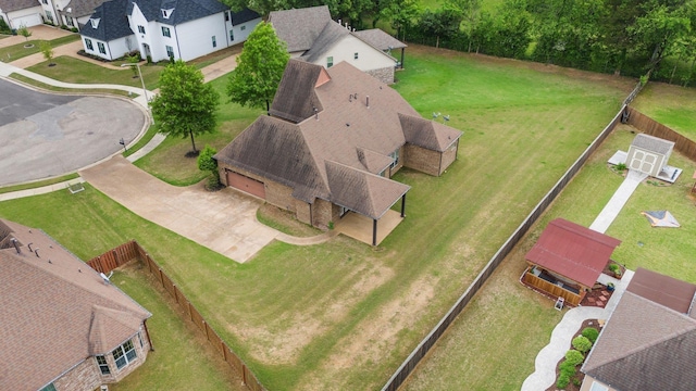 aerial view