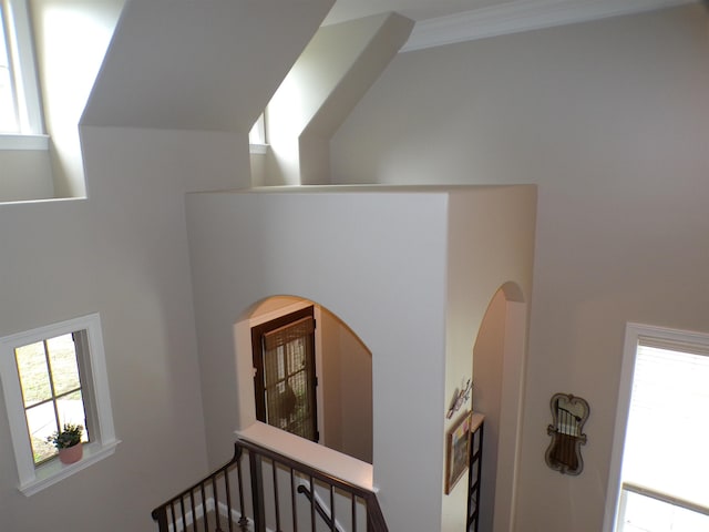 details with crown molding