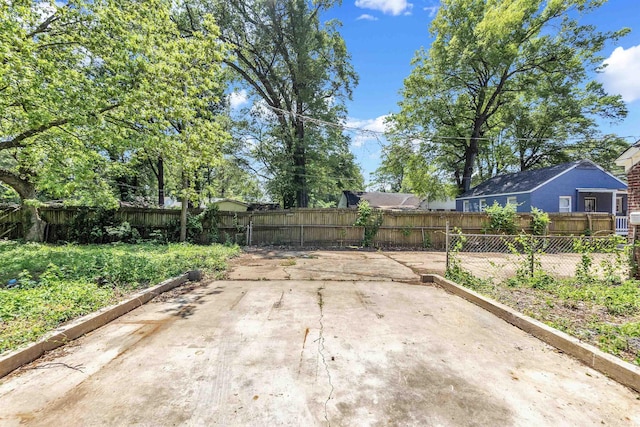 view of patio / terrace featuring a fenced backyard