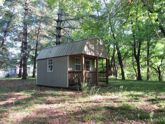 188 S Jefferson St, Ripley, TN 38063 - view of outdoor structure featuring a porch and an outdoor structure