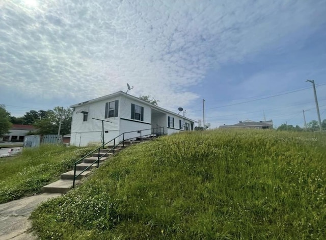 view of side of property