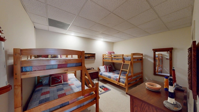 50 Red Oak Pt, Savannah, TN 38372 - bedroom with carpet floors and a paneled ceiling