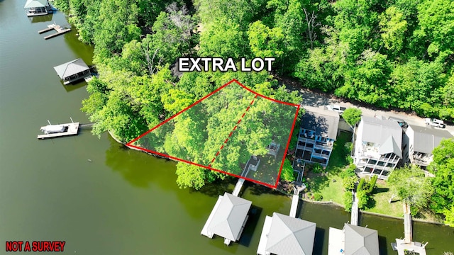 50 Red Oak Pt, Savannah, TN 38372 - bird's eye view featuring a water view