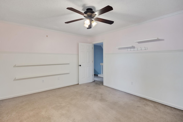 3365 Stone Creek Cv, Collierville, TN 38017 - unfurnished bedroom with crown molding, baseboards, and carpet