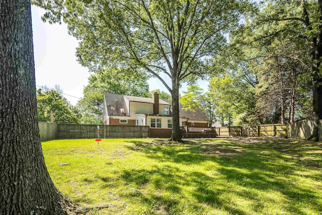 3365 Stone Creek Cv, Collierville, TN 38017 - view of yard with a fenced backyard