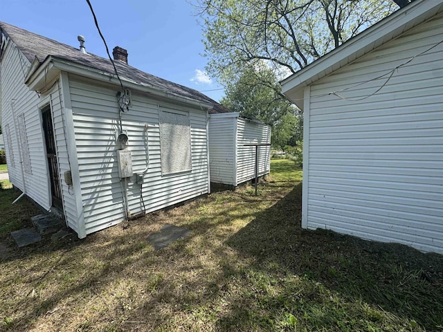 view of outdoor structure
