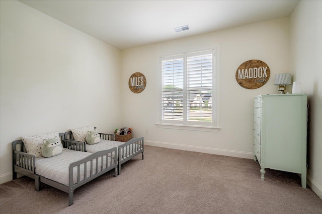 5082 Moudry Run Cv, Lakeland, TN 38002 - bedroom with carpet floors, baseboards, and visible vents