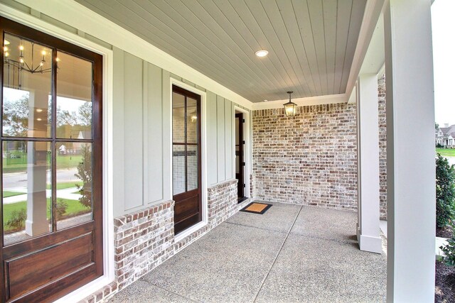 235 Freedom Ln, Rossville, TN 38066 - view of patio with a porch