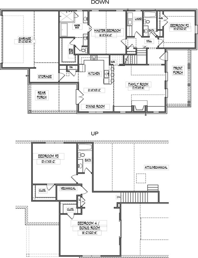 235 Freedom Ln, Rossville, TN 38066 - view of layout