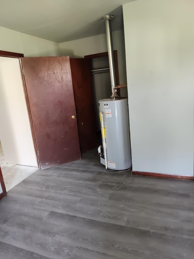 utilities featuring gas water heater