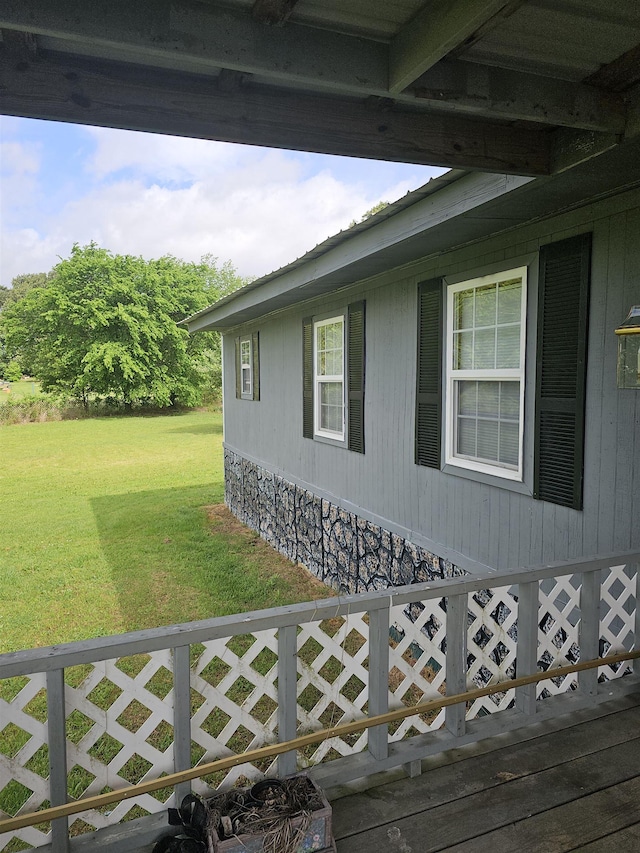 3845 Forked Deer Rd, Gates, TN 38037 - view of property exterior with a yard