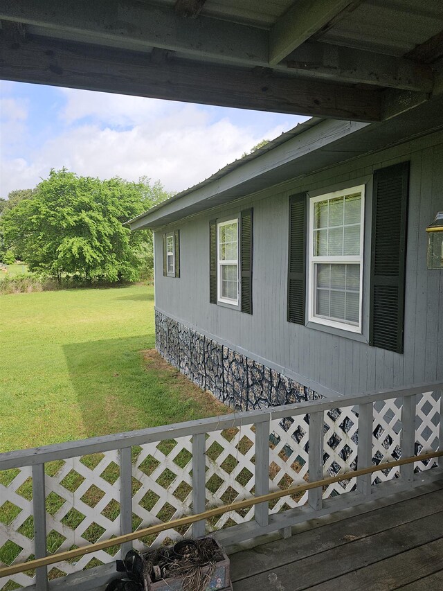3845 Forked Deer Rd, Gates, TN 38037 - view of property exterior with a yard