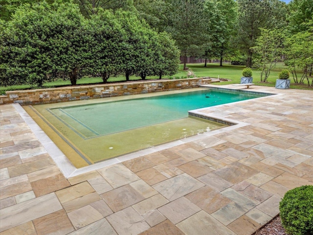 294 Dubray Manor Dr, Collierville, TN 38017 - outdoor pool with a patio and a yard