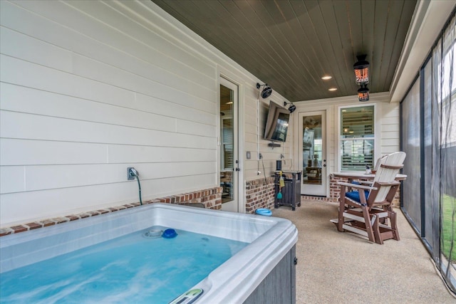 330 Mary Taylor Way, Piperton, TN 38017 - view of swimming pool with a hot tub