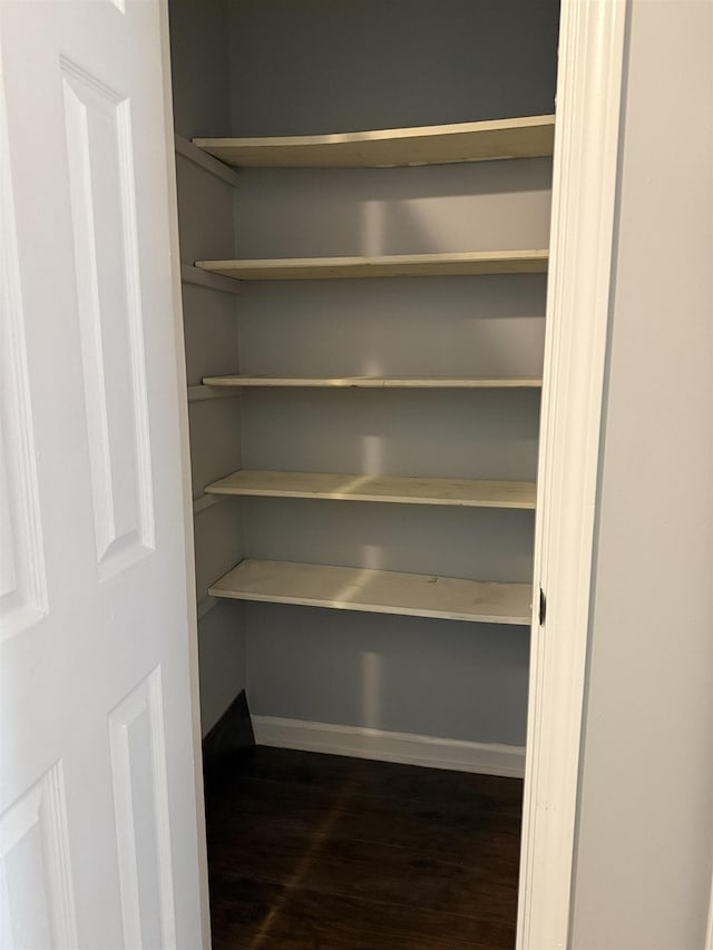 view of closet