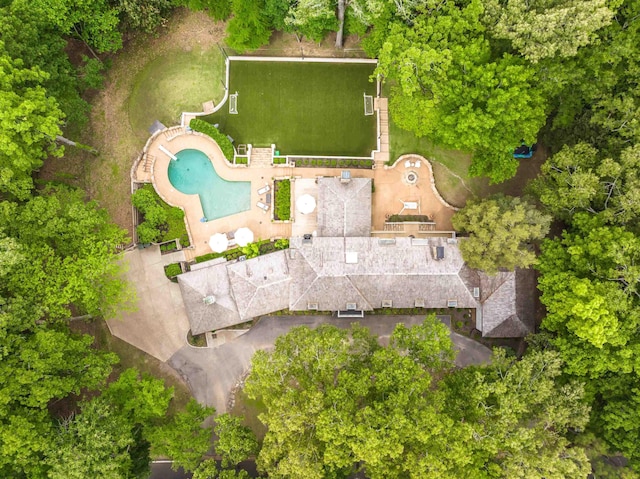 bird's eye view