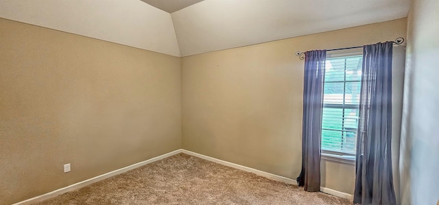 unfurnished room featuring plenty of natural light, carpet flooring, and baseboards