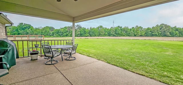 view of patio