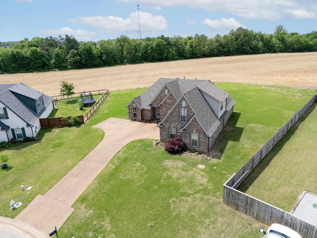 drone / aerial view