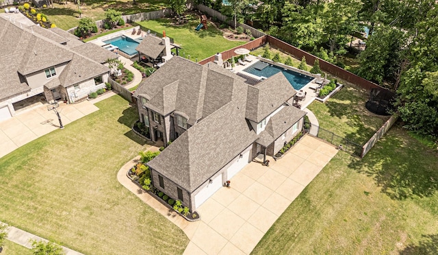 aerial view