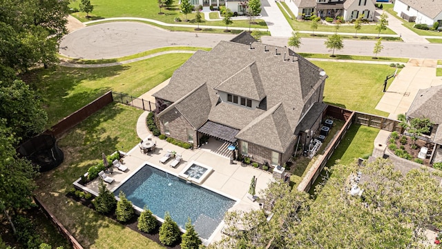 bird's eye view