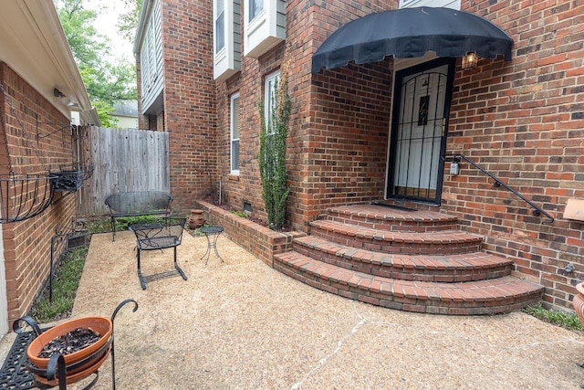 6905 Petworth Rd Unit 6905, Memphis, TN 38119 - property entrance featuring brick siding and fence