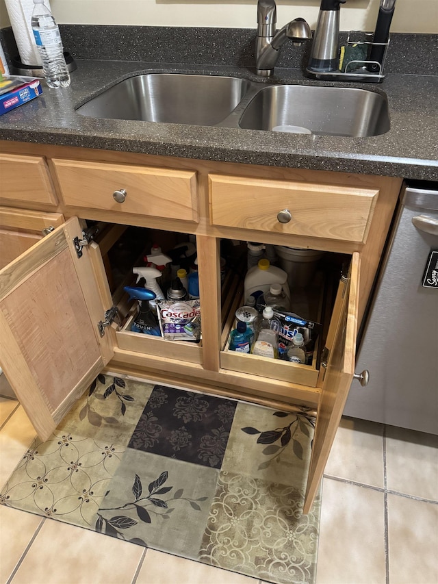 6905 Petworth Rd Unit 6905, Memphis, TN 38119 - kitchen view of a sink and dark stone countertops