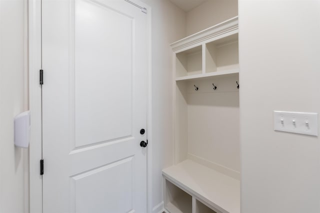 view of mudroom