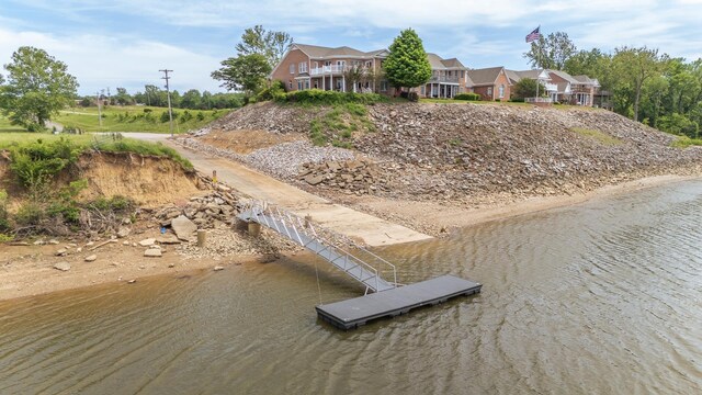 164B Aquaticview Way, Savannah, TN 38372 - exterior space featuring a water view
