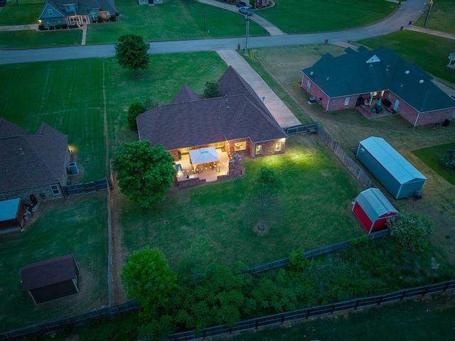 aerial view
