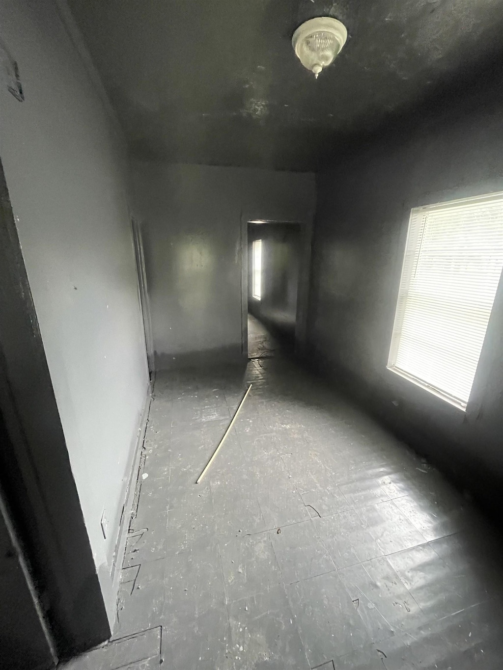 view of spare room