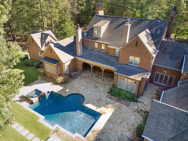 75 Notting Creek Cv, Eads, TN 38028 - bird's eye view