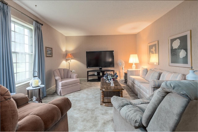 5676 Quince Rd Unit 7, Memphis, TN 38119 - living area featuring baseboards and carpet floors