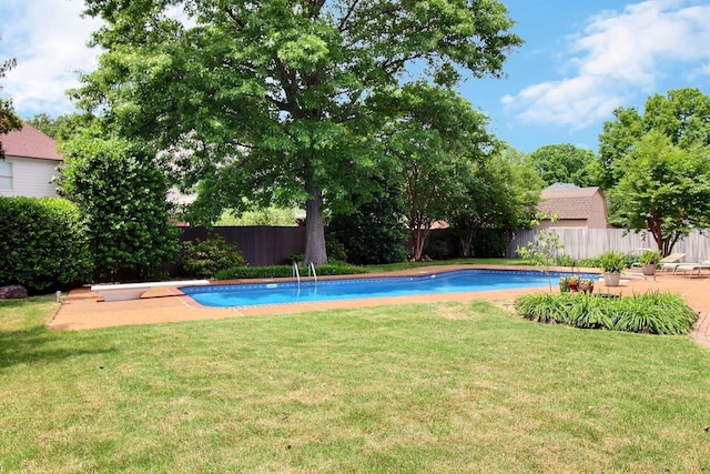 1599 John Ridge Dr, Collierville, TN 38017 - view of pool with a diving board