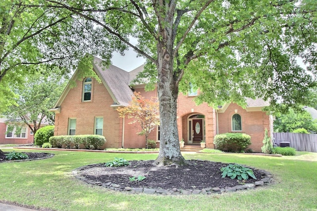 1599 John Ridge Dr, Collierville, TN 38017 - view of front of property with brick siding and a shingled roof