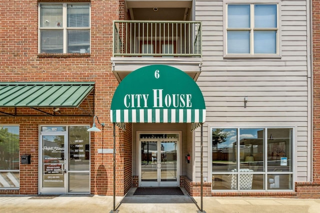 510 Cityhouse Ct Unit 406, Memphis, TN 38103 - property entrance featuring brick siding