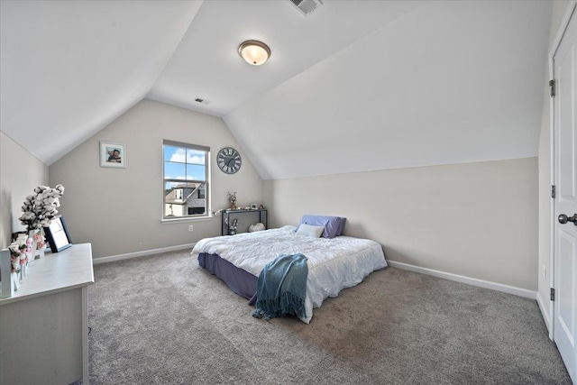 40 Chesnut Spring Dr, Oakland, TN 38060 - carpeted bedroom with lofted ceiling and baseboards