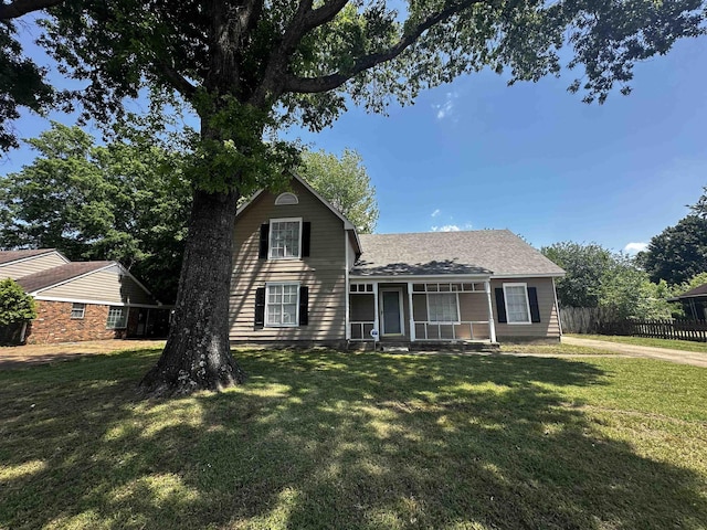 2980 Ridgeway Dr, Memphis, TN 38115 - view of front of home with a porch and a shingled roof
