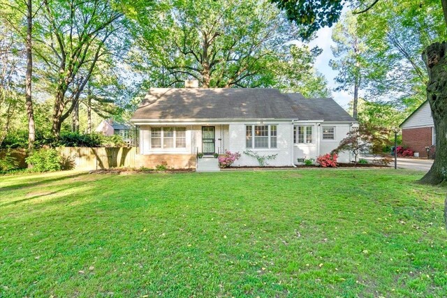view of back of property