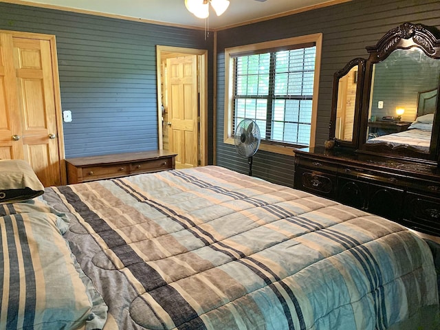 4560 Bishop Rd, Middleton, TN 38052 - bedroom featuring ornamental molding