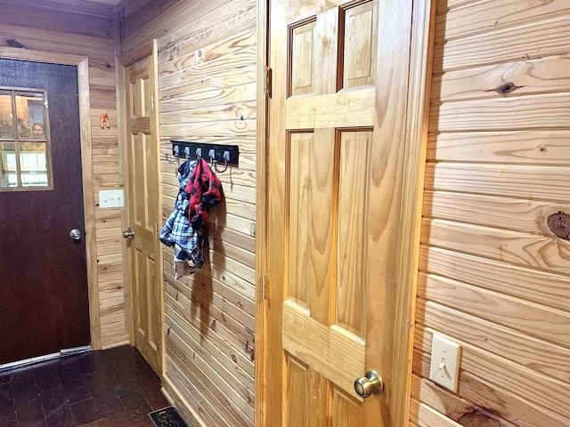 4560 Bishop Rd, Middleton, TN 38052 - mudroom with wood walls