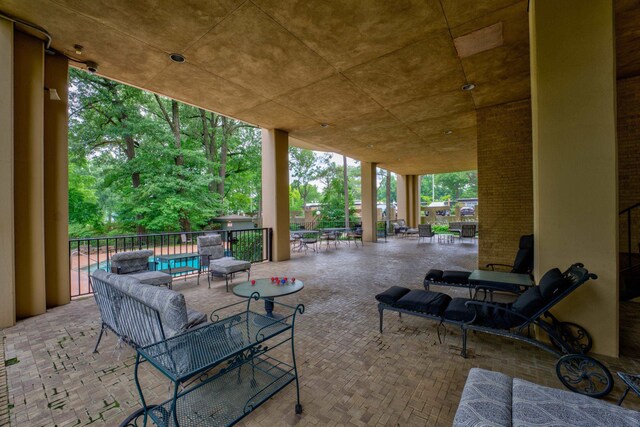 view of patio