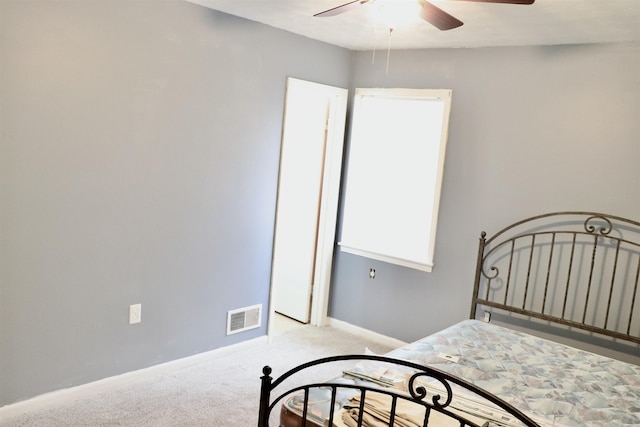 7206 N Juana Dr, Millington, TN 38053 - carpeted bedroom featuring baseboards and ceiling fan