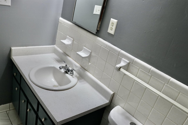 7206 N Juana Dr, Millington, TN 38053 - bathroom featuring vanity and toilet
