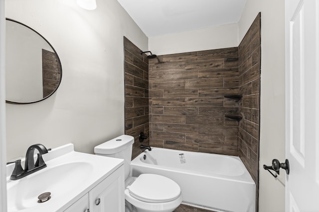 852 Marianna St, Memphis, TN 38114 - full bathroom with toilet,  shower combination, and vanity