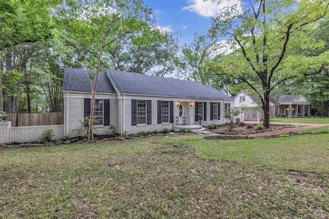 1793 Hayden Rd, Germantown, TN 38138 - view of front of property with brick siding and covered porch