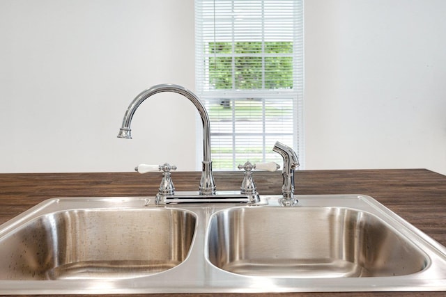 kitchen view of a sink